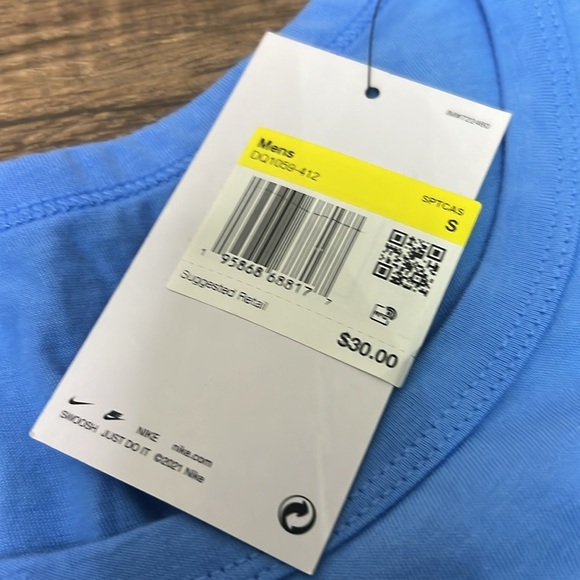 Nike Blue Tank Top - Picture 2 of 2